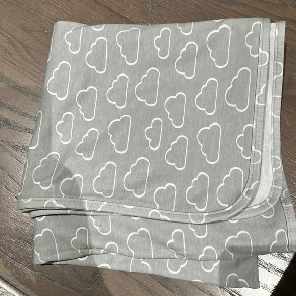 100% cotton blanket with 100% cotton bib - Picture 2 of 3